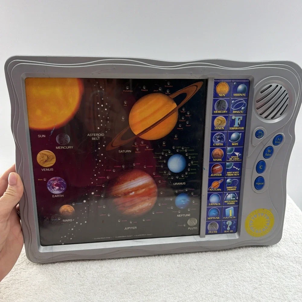 Smithsonian IN. Interactive Solar System: Travel in Space and Learn Vintage 90s